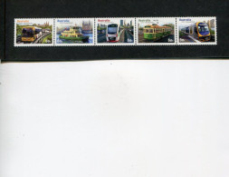 AUSTRALIA - 2012  CITY TRANSPORT  STRIP  MINT NH - Mint Stamps