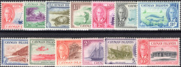 Cayman Islands 1950 Set Lightly Mounted Mint. - Cayman Islands