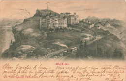 Suisse - Rigi Kulm - Panorama - Train - Carte Postale Ancienne - Autres & Non Classés