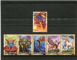 AUSTRALIA - 2011  MYTHICAL CREATURES  SET MINT NH - Mint Stamps