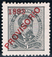 Portugal, 1892/3, # 89 Dent. 11 3/4, Sob. D), MH - Nuovi