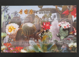 SL) 2004 KOREA CACTUS FLORA MNH - Corée (...-1945)
