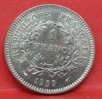 1 Franc états Généraux 1989 - SPL - Pièce Monnaie France - Article N°1085 - Herdenking