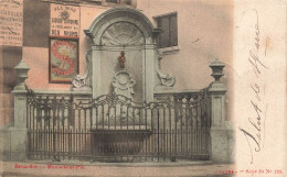 Belgique - Bruxelles - Mannekens Pis - Ultra - Colorisé  - Carte Postale Ancienne - Monuments, édifices