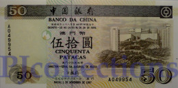 MACAO 50 PATACAS 1997 PICK 92b UNC - Macau