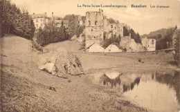 Luxembourg - Petite Suisse Luxembourgeoise - BEAUFORT - Les Châteaux - Carte Postale Ancienne - Andere & Zonder Classificatie