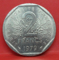 2 Francs Semeuse 1979 - SPL - Pièce Monnaie France - Article N°1097 - 2 Francs