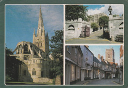 NORWICH CATHEDRAL, NORWICH CASTLE, AND PRINCES STREET - Norwich