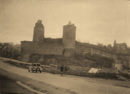 Fougères * 1931 * Route & Château * Automobile Ancienne * Photo Ancienne 10.2x7.4cm - Fougeres