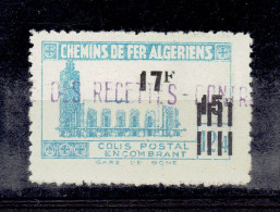 ALGERIE - COLIS POSTAUX - N°183"a" SURCHARGE DEPLACEE - X TB - Postpaketten