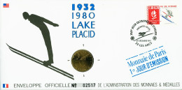 03 - JEUX OLYMPIQUES D'HIVER ALBERTVILLE 92 - 1932 - 1980 LAKE PLACID - Hiver 1932: Lake Placid