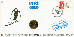 05 - JEUX OLYMPIQUES D'HIVER ALBERTVILLE 92 - 1952 OSLO - Hiver 1952: Oslo