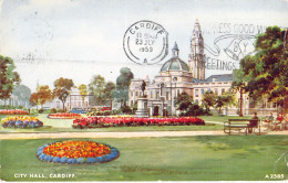 ANGLETERRE - Cardiff - City Hall -  Carte Postale Ancienne - Andere & Zonder Classificatie