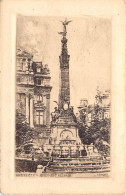 BELGIQUE - BRUXELLES - Monument Anspach - Edition Deward - Carte Postale Ancienne - Otros & Sin Clasificación