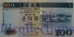 MACAO 100 PATACAS 2003 PICK 104 UNC - Macao