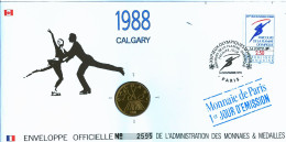 12 - JEUX OLYMPIQUES D'HIVER ALBERTVILLE 92 - 1988 CALGARY - Winter 1988: Calgary