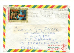 Rép. Togolaise - Affranchissement Sur Lettre - PAQUES 1971 / Art RAPHAEL - Togo (1960-...)