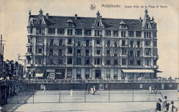 BELGIQUE - Middelkerke - Grand Hotel De La Plage Et Tennis -  Carte Postale Ancienne - Middelkerke