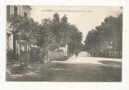 JC, Cp, 78, ACHERES, La Porte Neuve Et L'entrée De La Forêt, écrite 1918 - Acheres