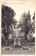 BELGIQUE - WARSAGE - Monument Du Centenaire Et L'église -  Carte Postale Ancienne - Other & Unclassified