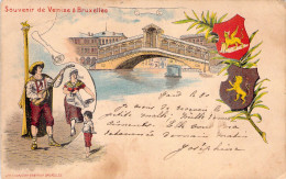 BELGIQUE - BRUXELLES - Souvenir De Venise à Bruxelles -  Carte Postale Ancienne - Other & Unclassified