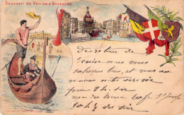 BELGIQUE - BRUXELLES - Souvenir De Venise à Bruxelles -  Carte Postale Ancienne - Other & Unclassified