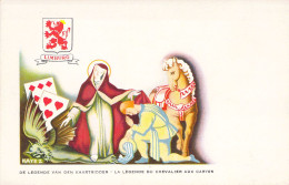 BELGIQUE - Les Légendes Belges - La Légende Du Chevalier Aux Cartes - LIMBURG -  Carte Postale Ancienne - Sonstige & Ohne Zuordnung