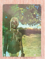 Ansichtskarte, Afrikanische Frau, Gelaufen - Afrique