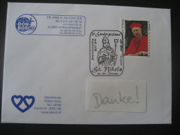 Österreich- St. Nikola/Donau 6.12.2004, Beleg Don Bosco - Storia Postale