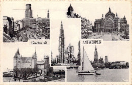 BELGIQUE - ANTWERPEN - Multivues - Carte Postale Ancienne - Antwerpen