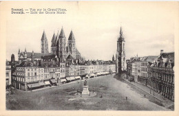 BELGIQUE - TOURNAI - Vue Sur La Grand'Place - Carte Postale Ancienne - Doornik