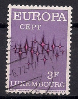 LUXEMBOURG    EUROPA    N°    796   OBLITERE - Gebruikt