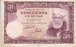 BILLETE DE ESPAÑA DE 50 PTAS DEL 31/12/1951 SERIE C  (BANKNOTE) - 50 Peseten