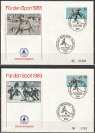 Berlin FDC 1983 Nr.698 - 699 Sporthilfe  ( D 6968 )  Günstige Versandkosten - 1981-1990