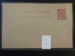 Entier Postal Carte Lettre Type Sage 10c Rouge Sur Vert N°16 St-Pierre Et Miquelon (ex 3) - Covers & Documents