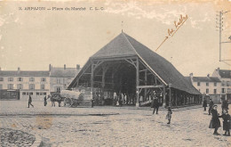 Arpajon           91           Place Du Marché.Les Halles   N°3                 (voir Scan) - Arpajon