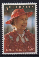 MiNr. 1339 Australien (Commonwealth) 1993, 7. April. 67. Geburtstag Von Königin Elisabeth II. - Postfrisch/**/MNH - Ungebraucht