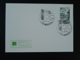 Oblitération Postmark Congrès Sur L'acier Luxembourg 1966 - Máquinas Franqueo (EMA)