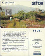 Equatorial Guinea - GETESA - Landscape, SC7, (Cn's. C61156086 + 05058), 50Units, Used - Guinea Equatoriale