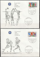 Berlin FDC 1989 Nr.836 - 837 Sporthilfe ( D 6980 )  Günstige Versandkosten - 1981-1990