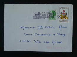 Lettre Variété Recensement Corse Sans Le 7 Corbeil 91 Essonnes 1982 - Briefe U. Dokumente