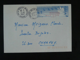 Lettre Affranchie Avec Reçu De Distributeur La Begude De Mazenc 26 Drome 1992 - 1990 « Oiseaux De Jubert »