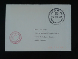 Lettre Cover United Nations Protection Force Mission To Yugoslavia 1993 - Cartas & Documentos
