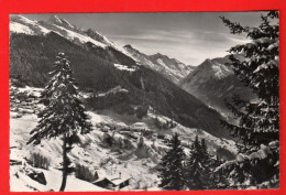 ZVN-06  Verbier-Village En Hiver Vu De Pathiers, Val De Bagnes. Circulé 1953 Avec Timbre CAS à 10ct.Dany 11569 - Bagnes