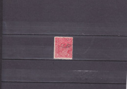 GEORGE V / OBLITERE / DENT 14 / SANS FIL. / 1 1/2 ROUGE / N° 49 YVERT ET TELLIER / 1924 - Used Stamps