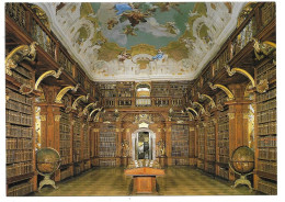 3390  MELK AN DER DONAU -- STIFT - STIFTSKIRCHE, BIBLIOTHEK - Melk