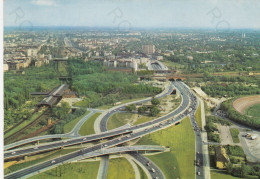 CARTOLINA  BERLIN,GERMANIA-STADTAUTOBAHNEN-VIAGGIATA 1968 - Brandenburger Door