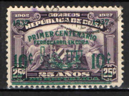 CUBA - 1937 - CENTENARIO DELLE FERROVIE DI CUBA - USATO - Gebraucht