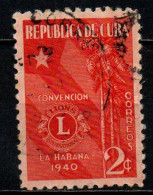 CUBA - 1940 - Lions International Convention, Havana - USATO - Used Stamps