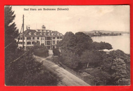 ZVN-12  Horn  Bad Horn Hotel Bezirk Arbon. Stempel Der Hotel E. Schneider-Pfund Gelaufen 1927. Falte Sehebar On Scan - Arbon